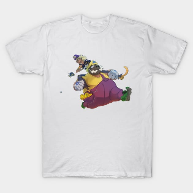 The Junkboys Take the Mushroom Kingdom T-Shirt by budgebuttons